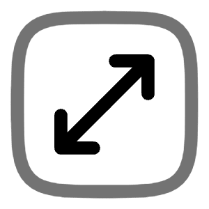 Maximize Square Icon from Solar Line Duotone Set