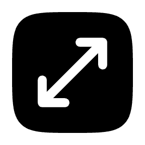 Maximize Square Icon from Solar Bold Set