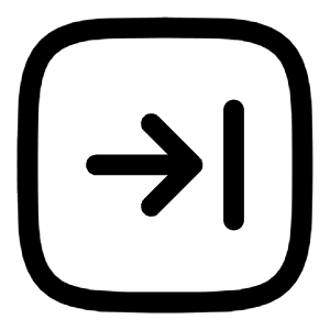 Recive Square Icon from Solar Linear Set