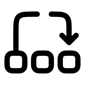 Reorder Icon from Solar Broken Set