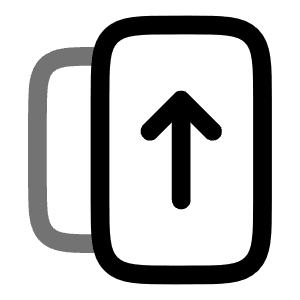 Screen Share Icon from Solar Line Duotone Set