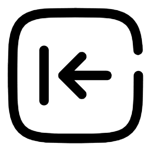 Send Square Icon from Solar Broken Set