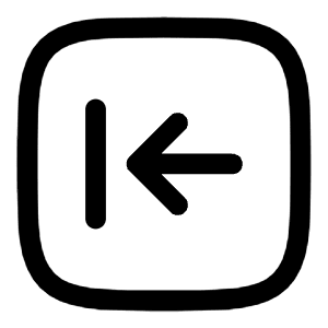 Send Square Icon from Solar Linear Set