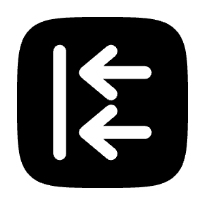 Send Twice Square Icon from Solar Bold Set