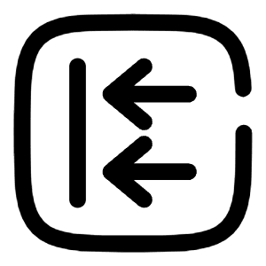 Send Twice Square Icon from Solar Broken Set