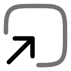Square Bottom Up Icon from Solar Line Duotone Set