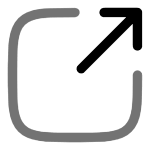 Square Top Down Icon from Solar Line Duotone Set