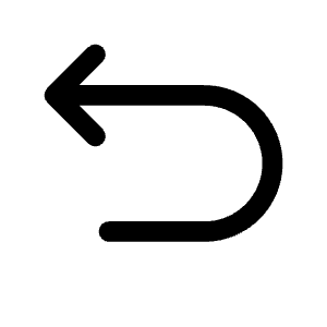 Undo Left Round Icon from Solar Bold Set