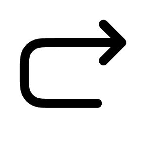 Undo Right Icon from Solar Broken Set