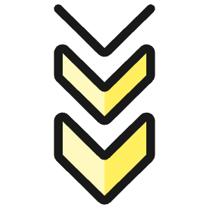 Arrow Double Down 1 Icon from Ultimate Colors - Free Set