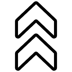 Arrow Double Up Icon from Ultimate Light - Free Set