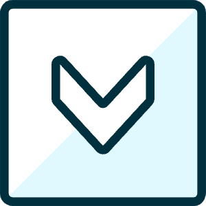 Arrow Rectangle Down 2 Icon from Ultimate Duotone - Free Set