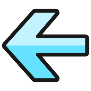 Arrow Thick Left 3 Icon from Ultimate Colors - Free Set