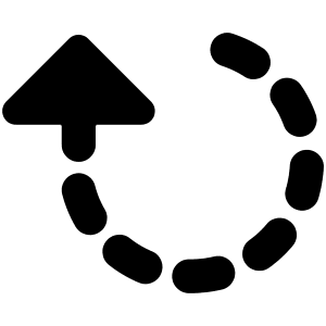 Diagram Dash Circle Large Head Icon from Ultimate Bold - Free Set
