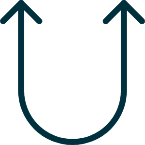 Diagram Up Double Icon from Ultimate Duotone - Free Set