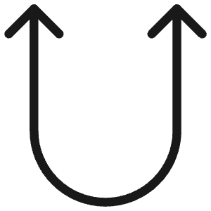 Diagram Up Double Icon from Ultimate Colors - Free Set