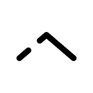 Alt Arrow Up Icon from Solar Broken Set