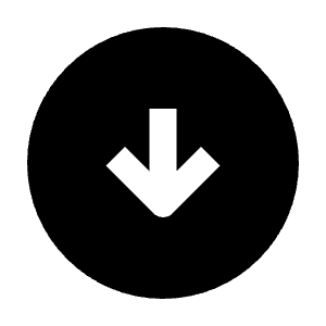 Arrow Circle Down Fill Icon from Outlined Fill - Streamline Material Free Set