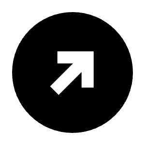 Arrow Diagonal Up Right Circle Fill Icon from Sharp Fill - Streamline Material Free Set