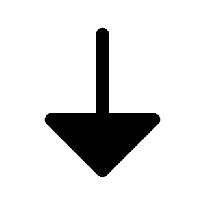 Arrow Down Icon from Solar Bold Set