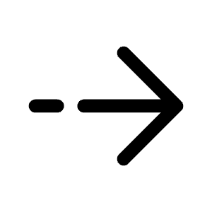 Arrow Right Icon from Solar Broken Set