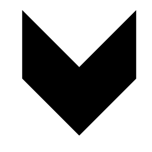 Big Chevron Down Fill Icon from Sharp Fill - Streamline Material Free Set