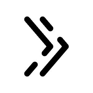 Double Alt Arrow Right Icon from Solar Broken Set