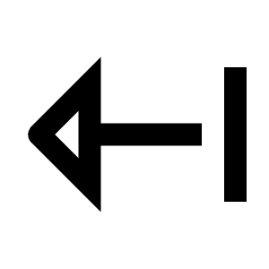 End Alt Icon from Outlined Line - Material Pro Free Set