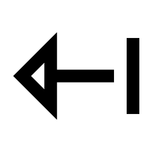 End Alt Icon from Sharp Line - Material Pro Free Set