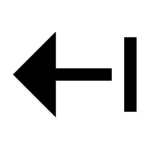 End Alt Fill Icon from Sharp Fill - Streamline Material Free Set