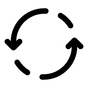 Refresh Icon from Solar Broken Set