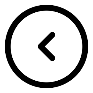 Round Alt Arrow Left Icon from Solar Linear Set