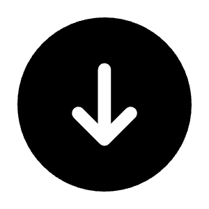 Round Arrow Down Icon from Solar Bold Set