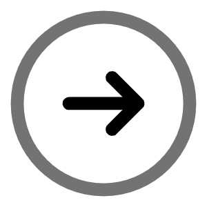 Round Arrow Right Icon from Solar Line Duotone Set