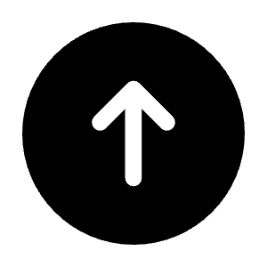 Round Arrow Up Icon from Solar Bold Set