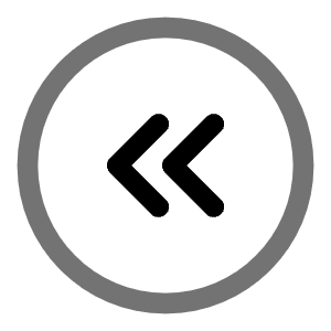 Round Double Alt Arrow Left Icon from Solar Line Duotone Set
