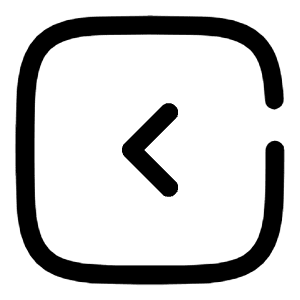 Square Alt Arrow Left Icon from Solar Broken Set