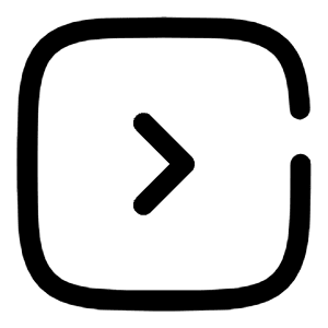 Square Alt Arrow Right Icon from Solar Broken Set