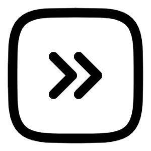 Square Double Alt  Arrow Right Icon from Solar Linear Set