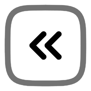 Square Double Alt Arrow Left Icon from Solar Line Duotone Set