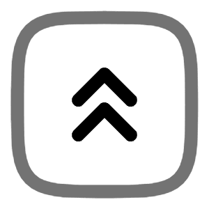 Square Double Alt Arrow Up Icon from Solar Line Duotone Set