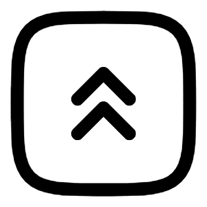 Square Double Alt Arrow Up Icon from Solar Linear Set