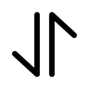 Transfer Vertical Icon from Solar Linear Set
