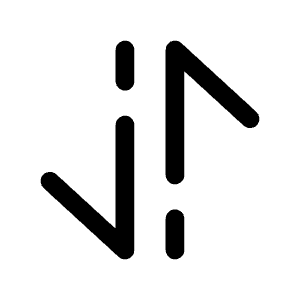 Transfer Vertical Icon from Solar Broken Set