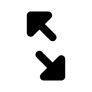 Triangle Arrow Transfer Diagonal 4 Icon from Rounded Line - Streamline Material Free Set