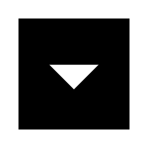 Triangle Down Square Fill Icon from Sharp Fill - Streamline Material Free Set