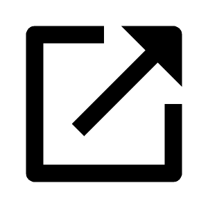 Triangle Maximize Window Icon from Outlined Line - Streamline Material Free Set