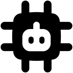Ai Chip Robot Icon from Flex Solid - Free Set