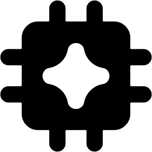 Ai Chip Spark Icon from Core Solid - Free Set