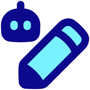 Ai Edit Robot Icon from Plump Pop - Free Set